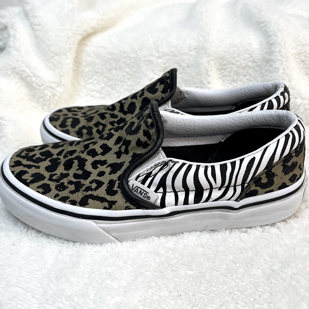 Vans shoes | cheetah and zebra print